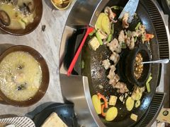 三线肉（配生菜）-美食美客土烙锅店·老字号