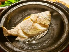 油盐焗海立鱼-百味馆·粤菜·湛江菜(后海花园店)