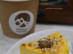 南瓜栗子巴斯克-众人咖啡·PEOPLE COFFEE(罗湖益田假日广场店)