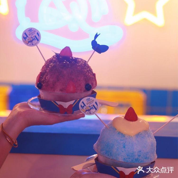 成都IFS｜唐老鸭刨冰展📸真的巨好拍