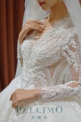 -派丽莫Pellimo原创设计婚纱品牌