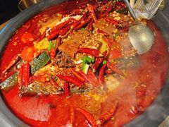 -探鱼·鲜青椒爽麻烤鱼(天河优托邦店)