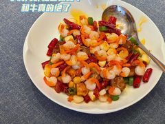 手剥河虾仁宫保和牛-荣府宴(南阳路店)