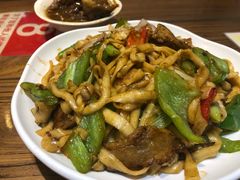 五花肉炒刀削面-韩师傅老大同刀削面(北苑路店)