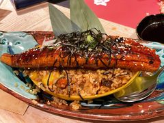 芒果鳗鱼炒饭-鸟山鸣·日料食堂(王府井店)