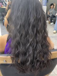 点击看大图 -藤野造型烫发染发