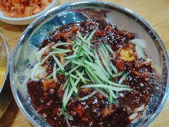 炸酱干拌面-上汤土豆面