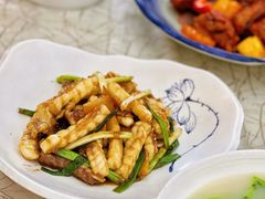 姜葱炒脆肉皖条-轩记海鲜餐厅·四十五年老字号·经典粤菜(西区彩虹店)
