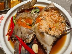 -草家酱蟹炭火烤肉店(珲春南路一店)