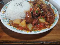 -歹歹的加个面过油肉拌面