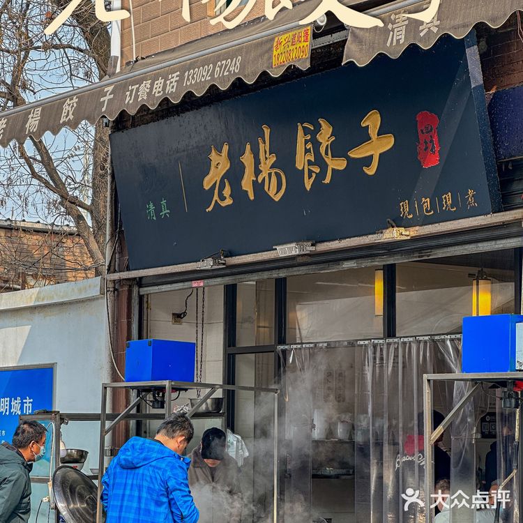 吃碗酸汤饺子要等一个小时我也是没想到🤪⎮清真老楊餃子🥟