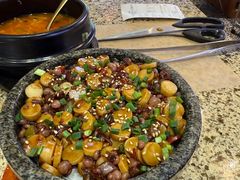 辣炒海灵菇饭-安又胖韩国烤肉(美罗城店)