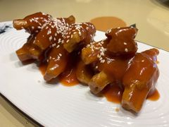 糖醋素排-然一素食餐厅(马利来广场店)