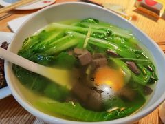 时蔬鸡血汤-李子坝梁山鸡(北碚万达五鸡哥店)