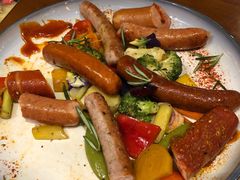 海森堡经典香肠拼盘BBQ炭烤-haxnbauer海森堡德国餐厅(深圳coco店)
