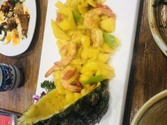 傣味菠萝鸡丁-滇越乘象云南餐厅(次渠店)