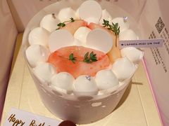 优格桃桃·蜜桃冰酪奶油蛋糕-福气鲜活面包·生日蛋糕