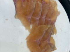 虹鳟生鱼片-丽泽山庄·生态怀柔菜·虹鳟鱼(红螺寺店)