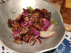 蒜香蜜汁排骨-绿茶餐厅(同成街华联店)