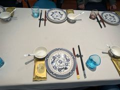 餐具摆设-钱塘花园·宁波菜
