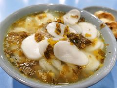 咸齑肉丝年糕汤-天天锅贴王(迎凤街店)