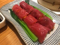 叉烧红米肠粉-粤域茶餐厅