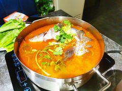 凯里酸汤鱼火锅锅底-泉味道贵州厨房(三里河店)