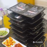 很好吃 鱼火锅上来了 鱼片薄如蝉翼