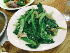 油渣炒时蔬-老兵牛蹄店(下沙店)