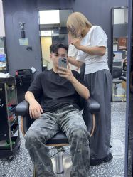 -藤野造型专业烫染接发