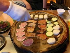 秘制五花肉-老姐石板烧烤+铜炭火锅(总店)