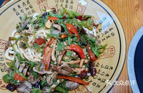 Chicken Offal Chopped Chili Noodles