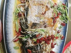 崂山水库鱼-崂山水果园农家宴(泉水鸡店)