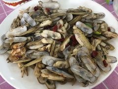 辣炒蛏子-四海蒸鲜蒸汽海鲜自助(北戴河店)
