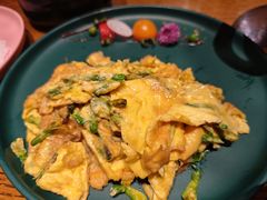 金雀花炒蛋-甜阿姨·天台花园私房菜(万松园店)