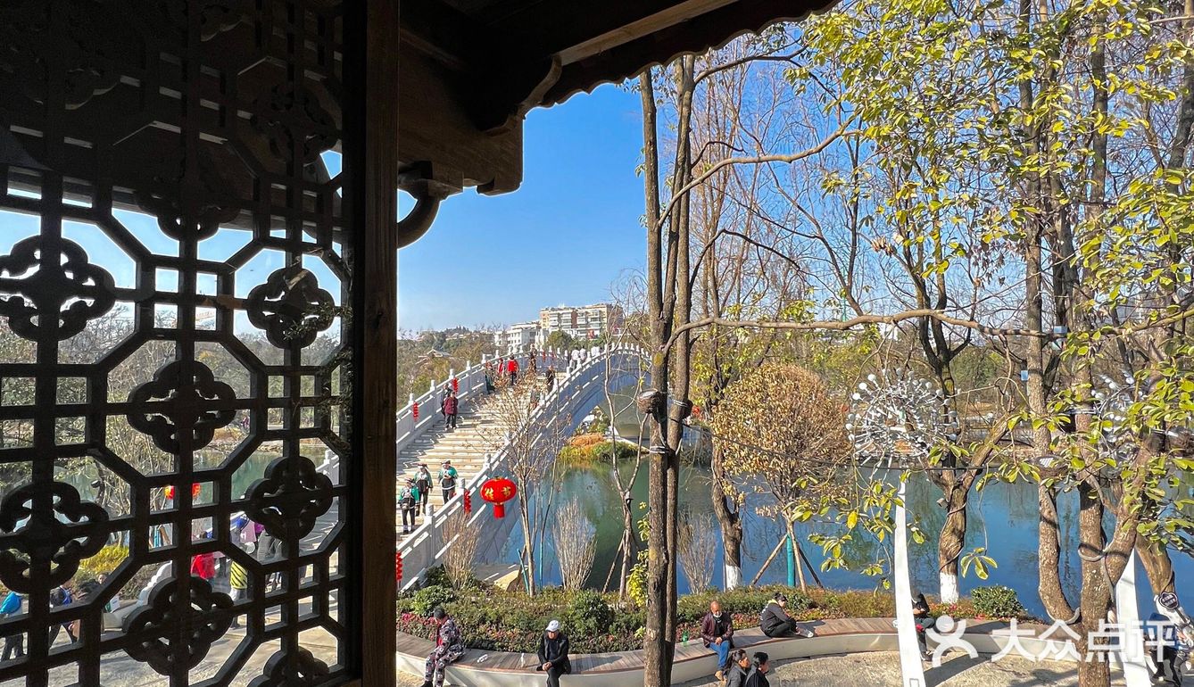 藏在贵阳公园里的古风精酿融合西餐店🏮仿佛在下江南