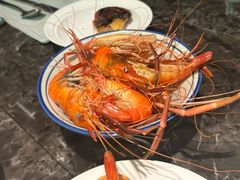 白灼现捞罗氏虾-前海华侨城JW万豪酒店·都会尚膳自助餐厅·熟成牛排海鲜酒水畅飨