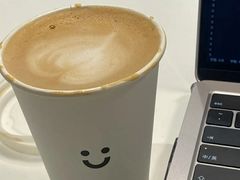 燕麦拿铁-dotcom coffee古点咖啡(致真大厦店)