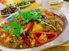 新疆大盘鸡-新疆烧烤王(广灵店)