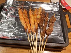 -路边摊小炉子烧烤