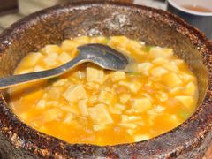 石锅鸡汤豆腐-绿茶餐厅(壹方天地店)