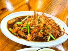 油爆虾-水根饭店