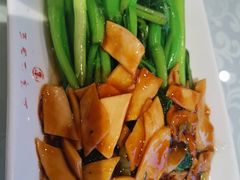 白灵菇扒菜心-牟传仁饭庄(星海店)