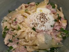 奶油培根半熟蛋意面-EN SPACE恩空间