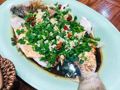 葱油江仔鱼-虎哥私房菜(馒头山店)