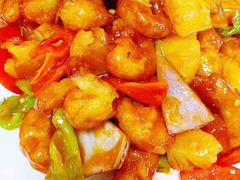 清蒸多宝鱼 海肠捞饭 咸鲅鱼饼子 鲍鱼捞饭 菠萝虾球 菜牌展档 包间-名典餐厅(铁西立安花园店)