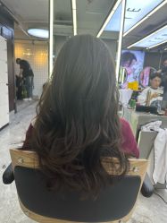 点击看大图 -藤野造型烫发染发