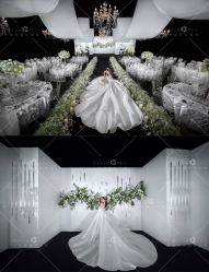 点击看大图 -三色锦婚礼定制