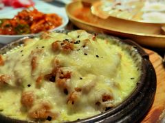 烤鸡爱上芝士-猪啊牛呀羊啊铜盘烤肉(正大广场店)