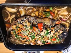 豆豉味烤清江鱼-小小河边鱼(天润城店)